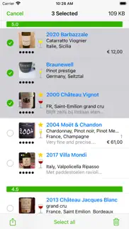 How to cancel & delete wines v2 - wine notes 3