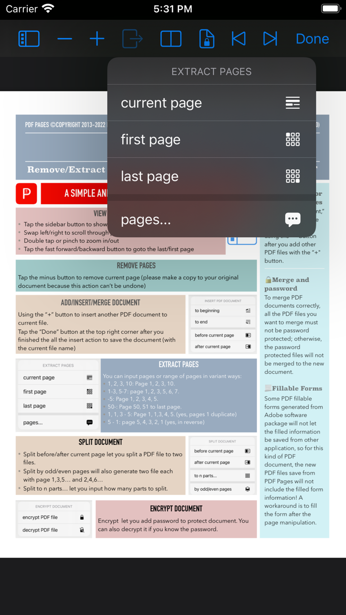 PDF Pages