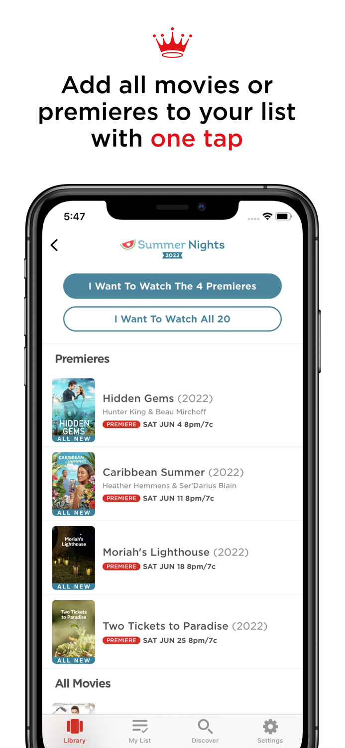 Hallmark Movie Checklist