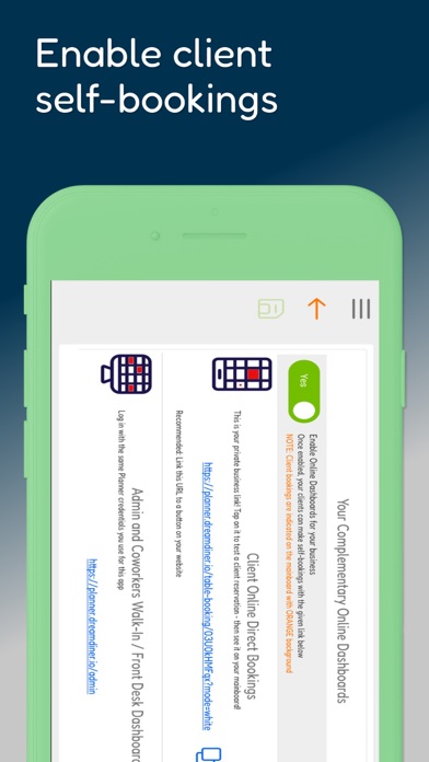 Restaurant Reservation Planner Screenshot