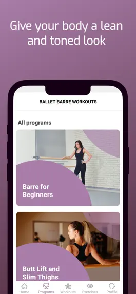 Game screenshot Ballet Barre Workouts apk
