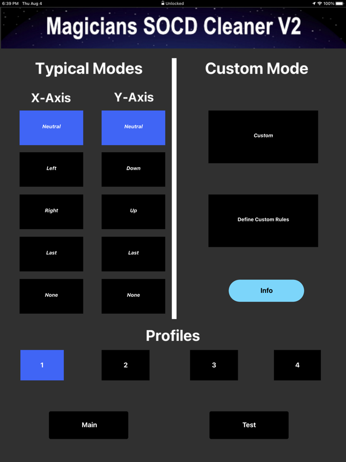 Magicians SOCD Cleaner  V2