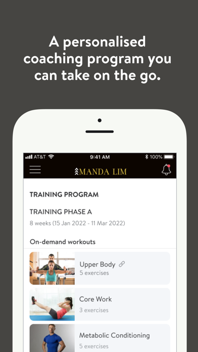 Coach Amanda Lim Screenshot