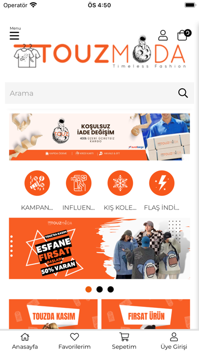 Touz Moda Screenshot