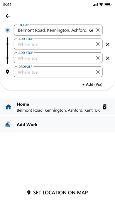 Ashford Premier Taxi Screenshot