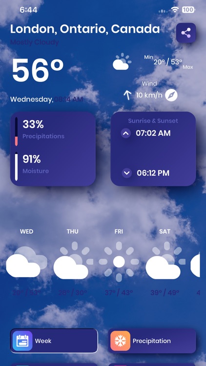 Weather - Daily Forecast App