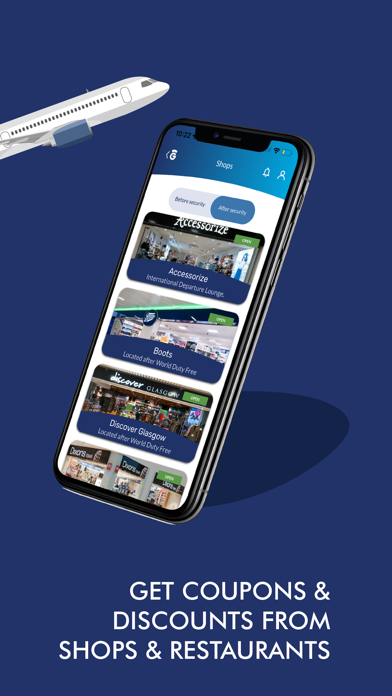 Screenshot 4 of Glasgow Airport App