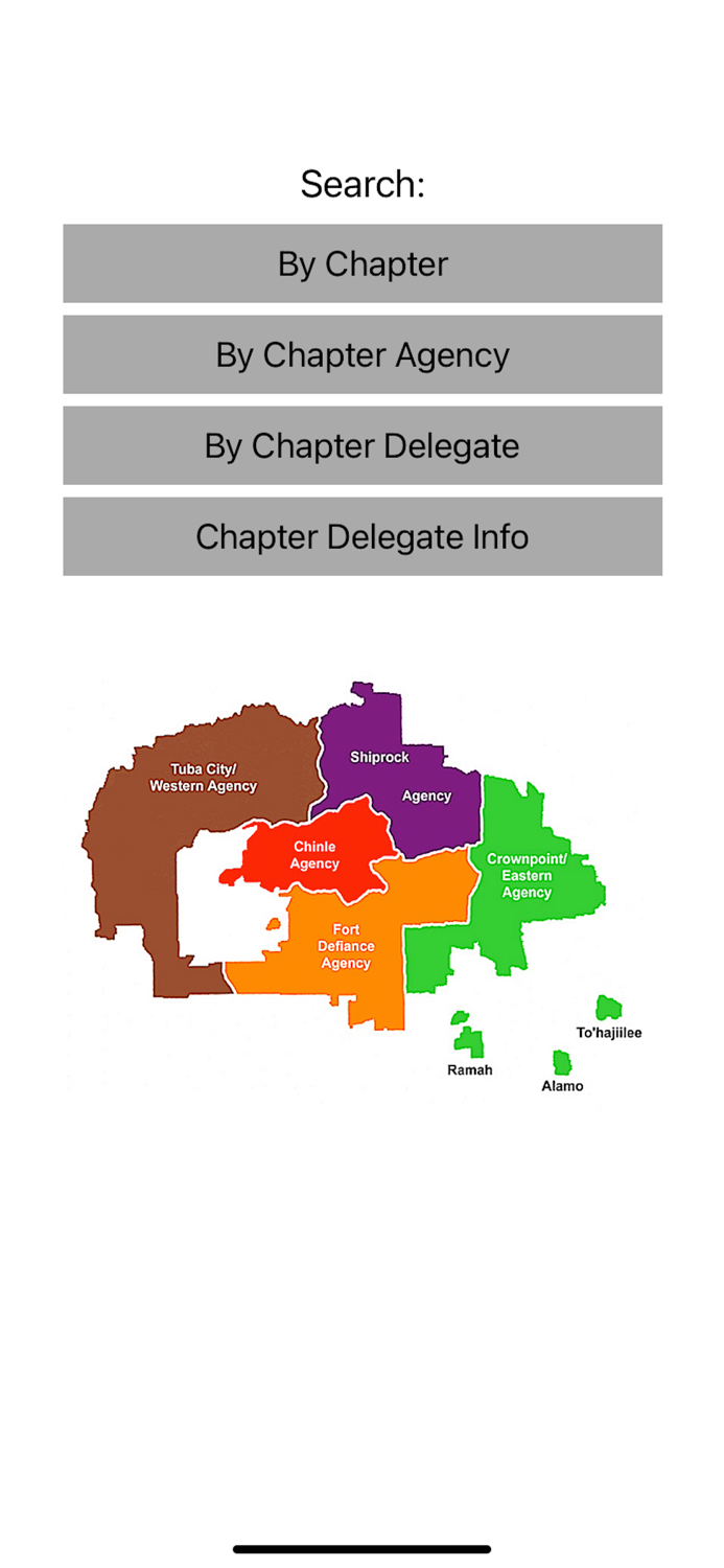 Navajo Chapter Houses App