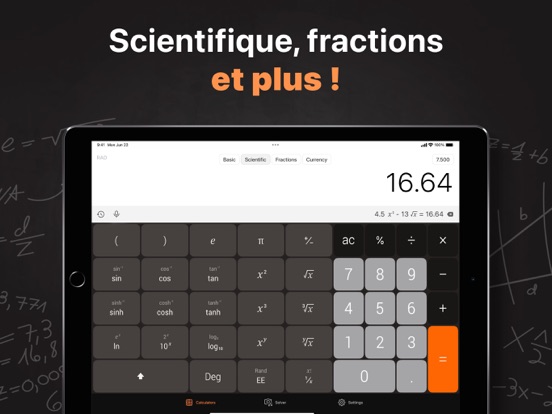 Screenshot #5 pour Calculatrice⁺