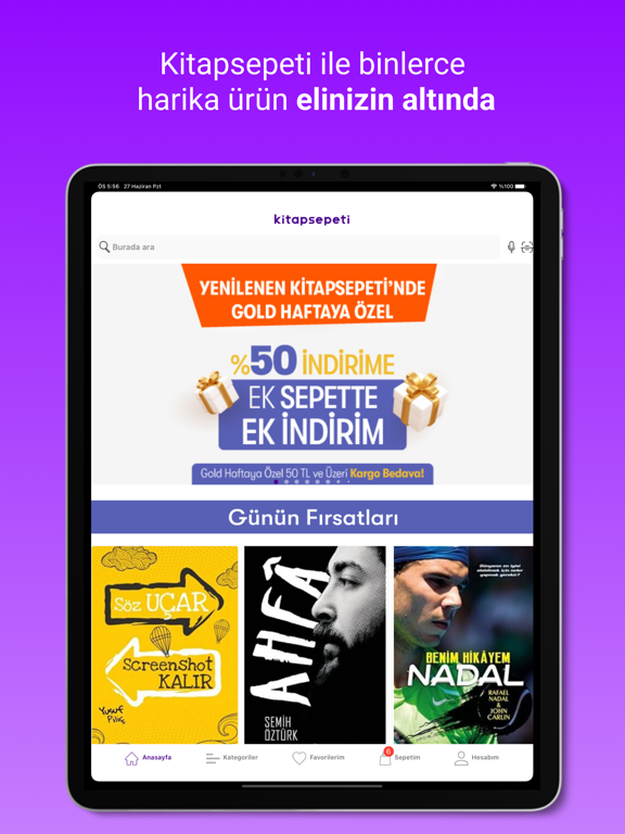 Screenshot #4 pour Kitap Sepeti