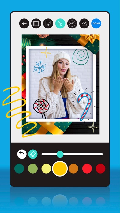 Christmas Wishes Photo Editor Screenshot