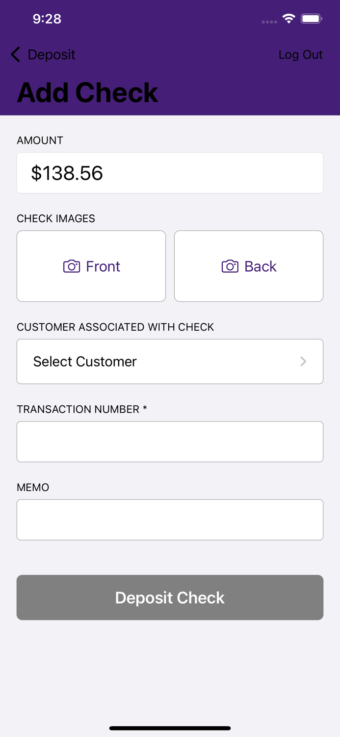 CFCU Business Mobile Deposit