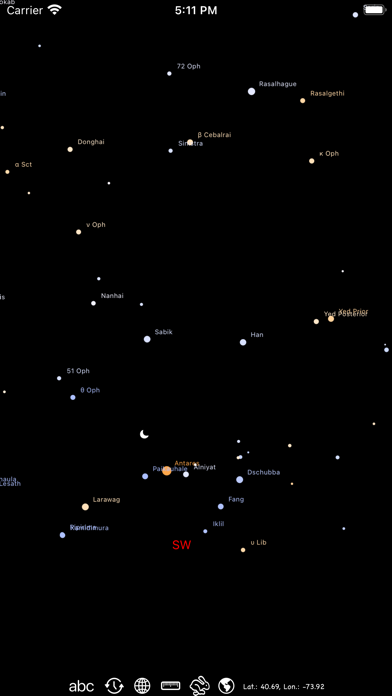 Nightsky Astrolabe Screenshot