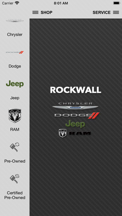 Rockwall Chrysler Dodge Jeep Screenshot