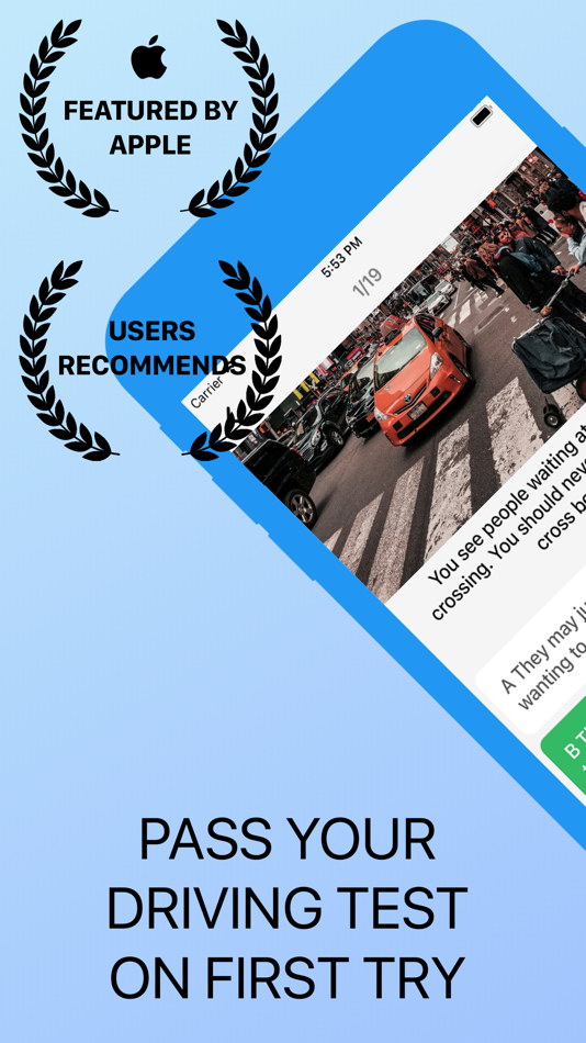 #2. Pass Theory Now Test Cars (iOS) 由: Onca Studios OU
