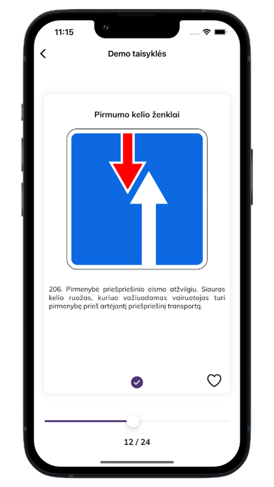 KET testai ir teorija Screenshot