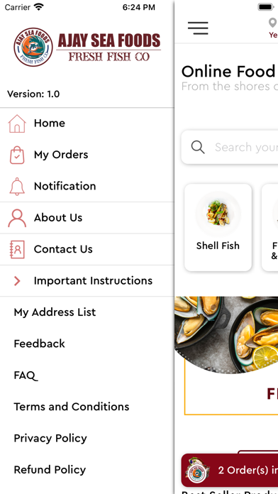 Fresh Fish Co (Ajay Sea Foods) Screenshot