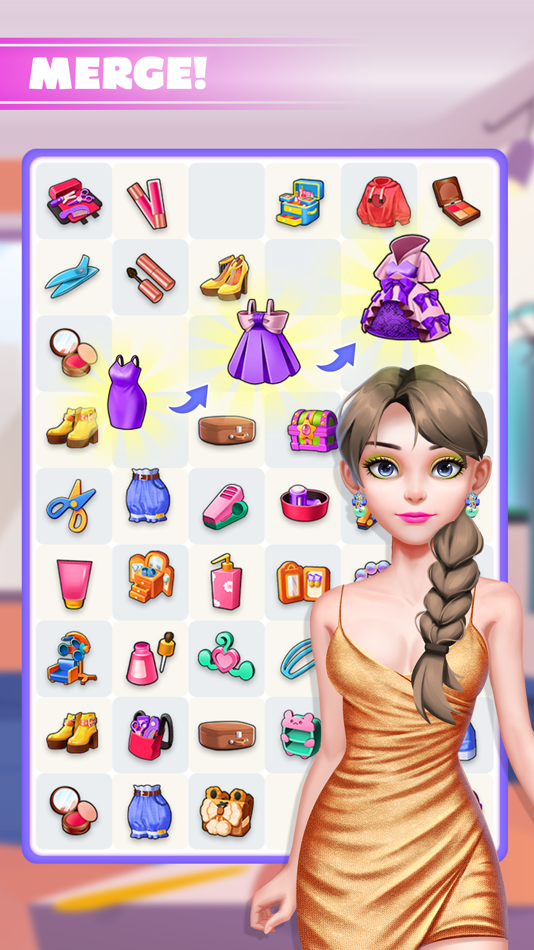 #5. Makeover Merge - Fashion Merge (iOS) 由: 上海传影科技有限公司