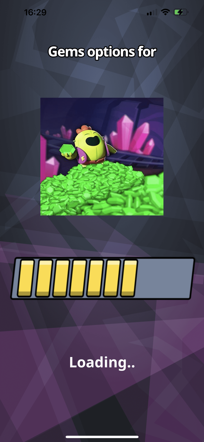 Gems Options for Battle Games