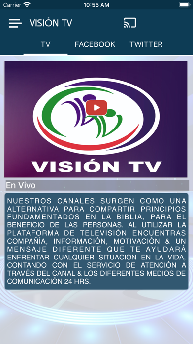 VISIÓN TV Screenshot