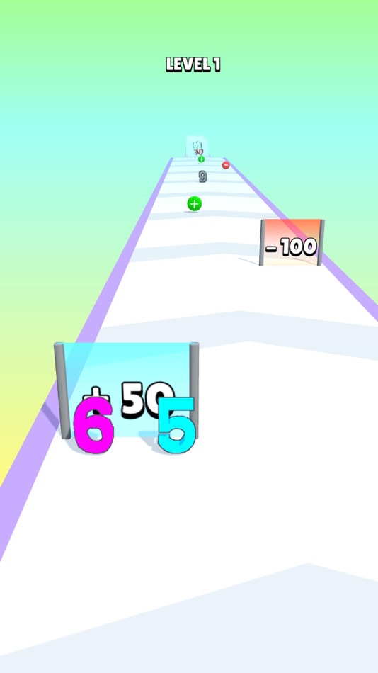 #5. Numbers Rush 3D (iOS) 由: TINKERBOX YAZILIM SANAYI VE TICARET LIMITED SIRKETI