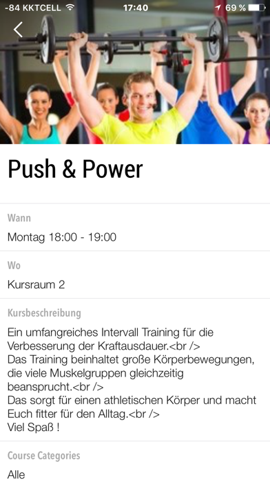 Seestern Fitnessclub Süd Screenshot