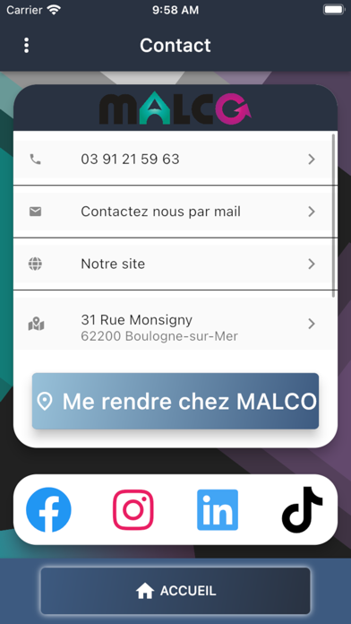 Malco - Coffre-Fort Numérique Screenshot