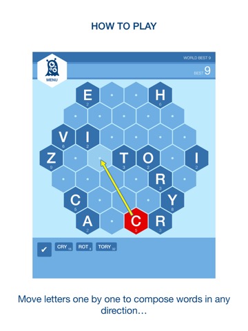 Word Monster Solitaireのおすすめ画像2