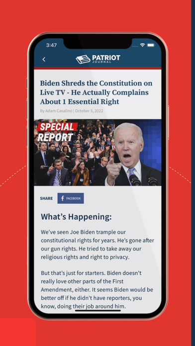 Patriot Journal Screenshot