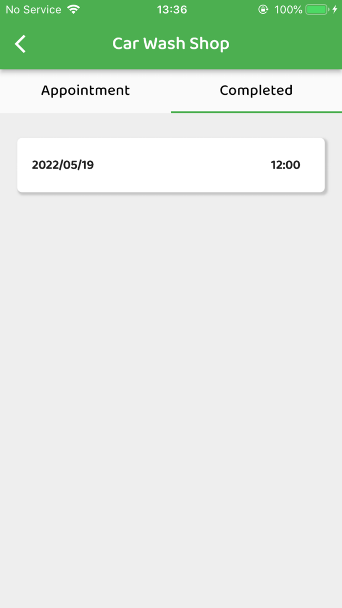 EvoClean Booking App