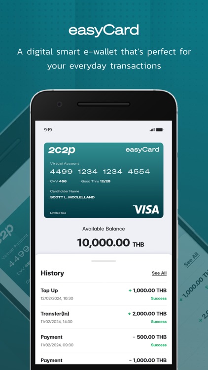 easyCard by 2C2P Plus