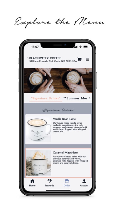 Blackwater Coffee Screenshot