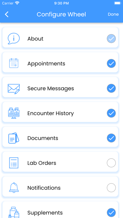 Indigo Health Clinic Screenshot