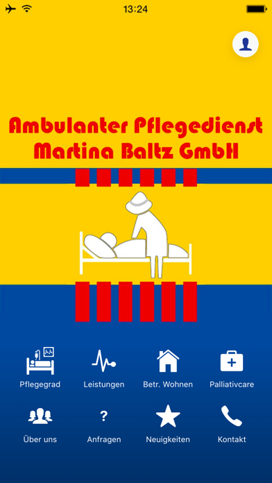 Ambulanter Pflegedienst Baltz Screenshot