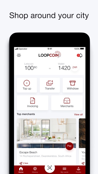 Loopcoin Screenshot