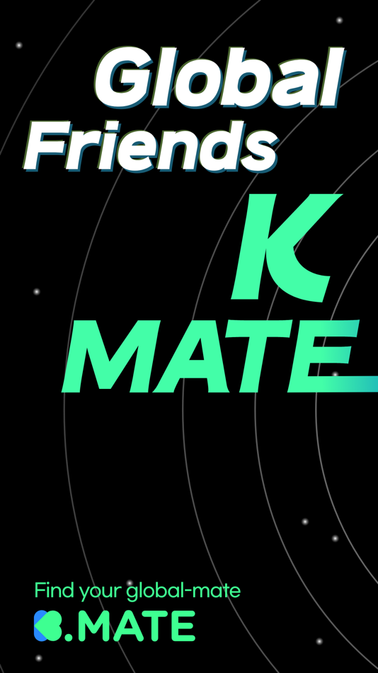 #1. Kmate - Chat with global (iOS) 由: 주식회사 레인톡