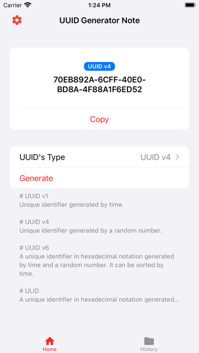 UUID Generator Noteのおすすめ画像1
