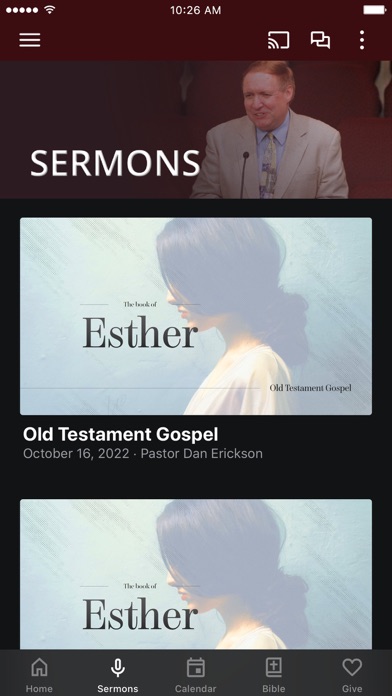 Chisholm Baptist Church Screenshot