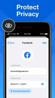 passwords air - lock manager iphone screenshot 2