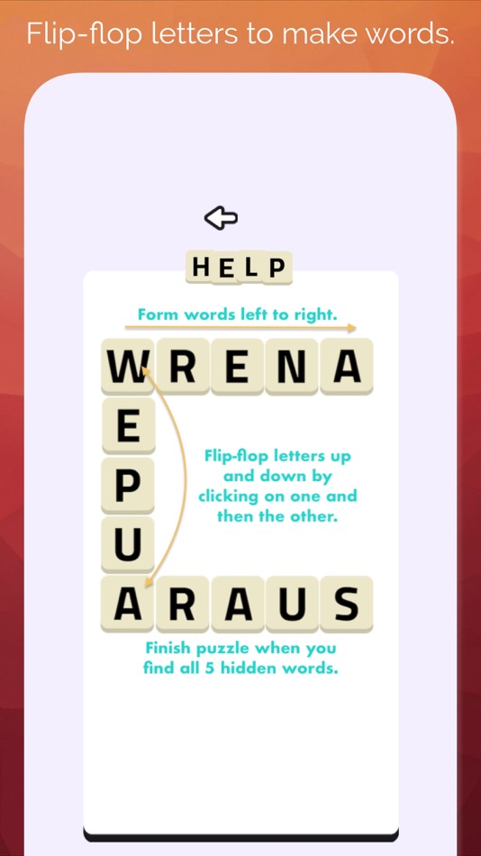 #1. chancleta: word puzzle game (iOS) 由: cabagomez.com