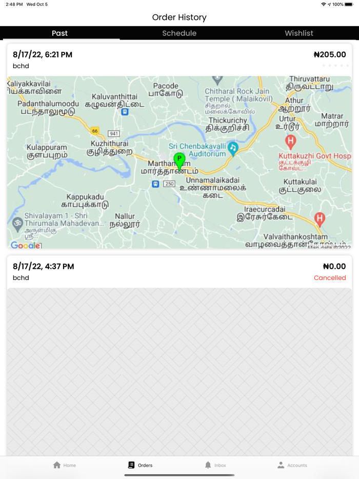 Provider Pamdriver Driver App