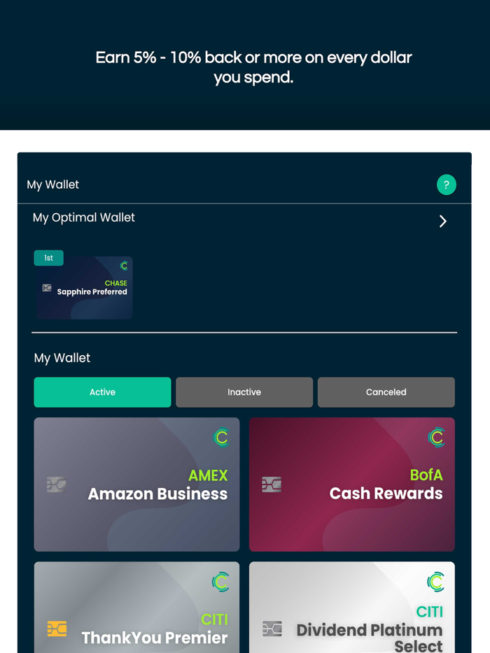 Card Curator Travel Sooner