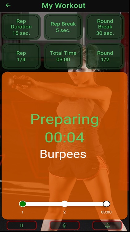 MegaCron: Gym Voice HIIT Timer