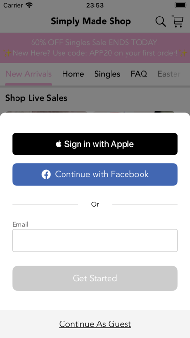 Simply Made Shop Screenshot