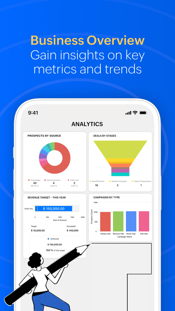 Zoho CRM - Sales and Marketing