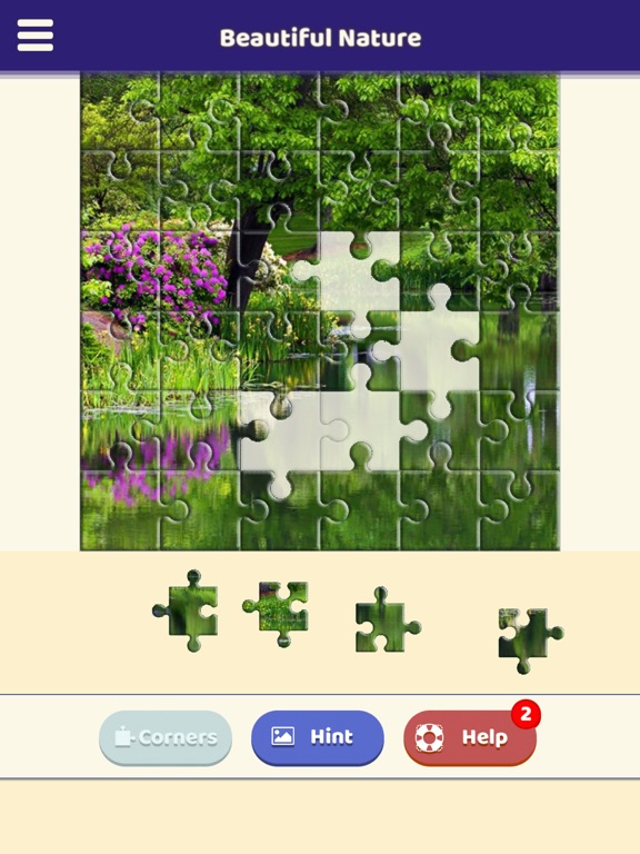Beautiful Nature Puzzle iPad screenshot