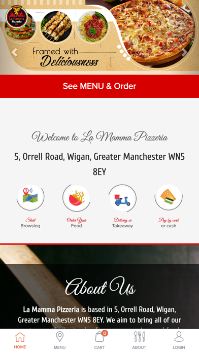La Mamma Pizzeria Ltd Screenshot