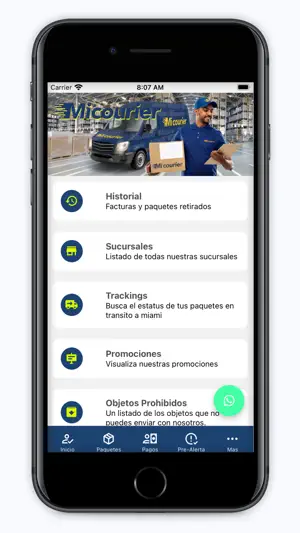 Mi Courier screenshot 3