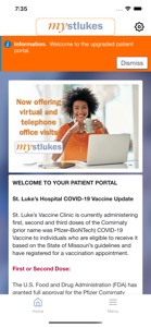 mystlukes Patient Portal screenshot #1 for iPhone