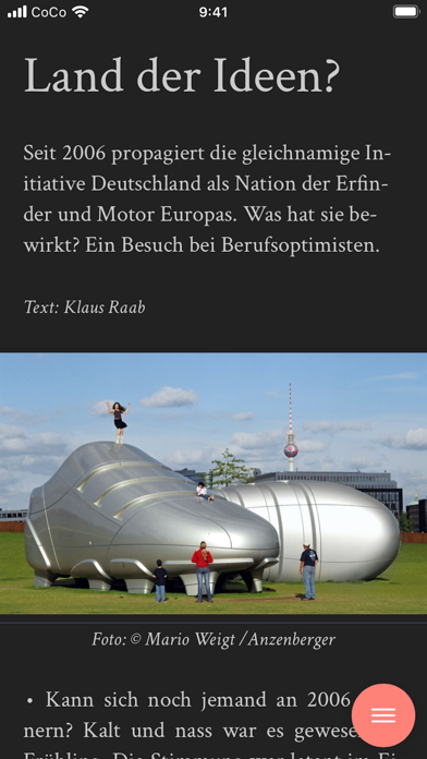 brand eins Screenshot